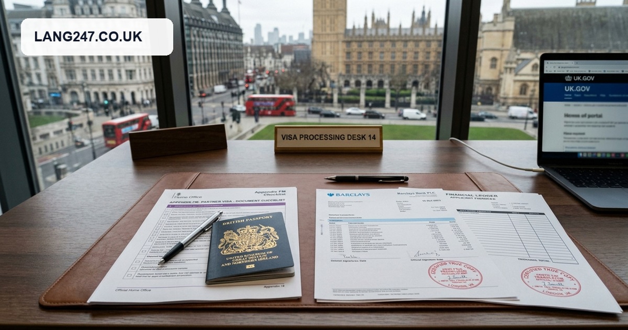 Bank Statement Certified Translation for UK Visa Appendix FM: Home Office Guide