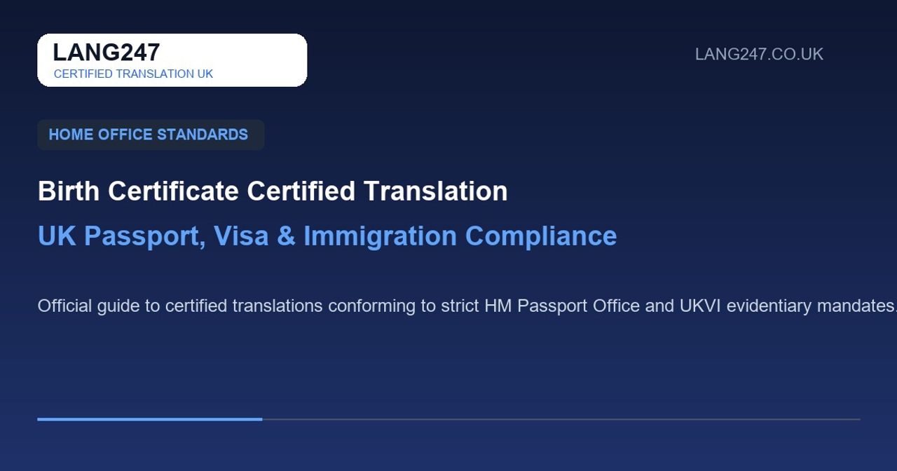 birth certificate certified translation uk passport visa certified translator declaration stamp